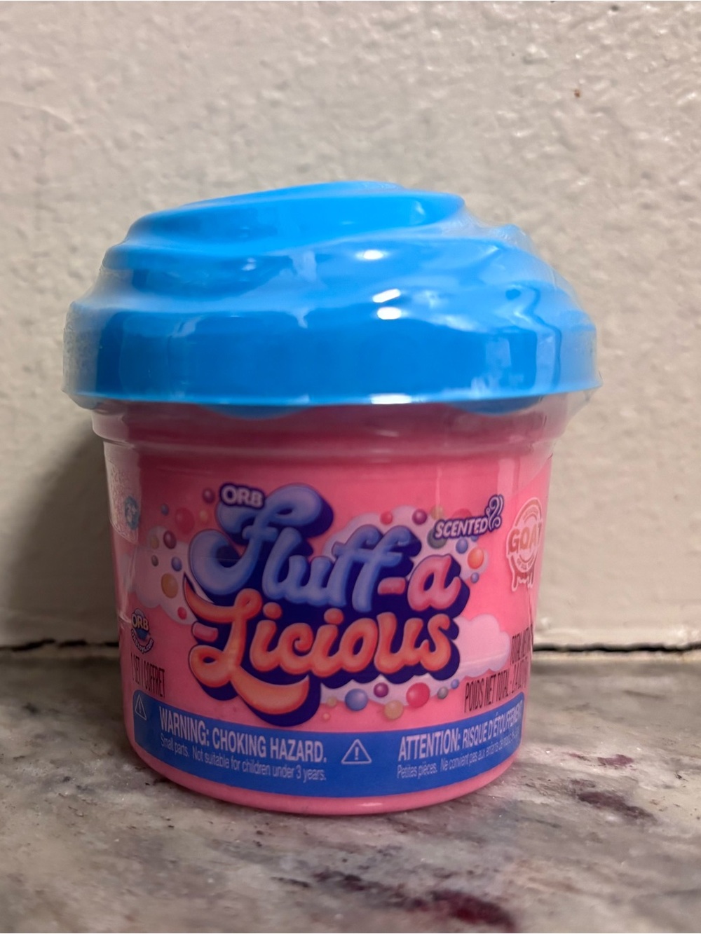 Orb GOAT Fluff-a-Licious Scented Slime